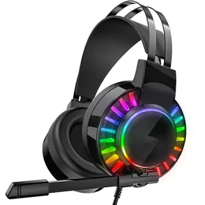 Headset Gamer com Fio Led